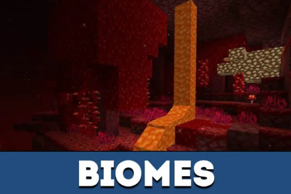 Biomes in Minecraft PE 1.16