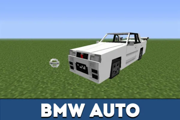 BMW car in Minecraft PE