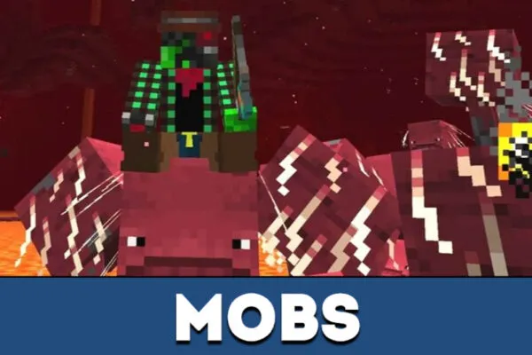 New mobs in Minecraft PE 1.16