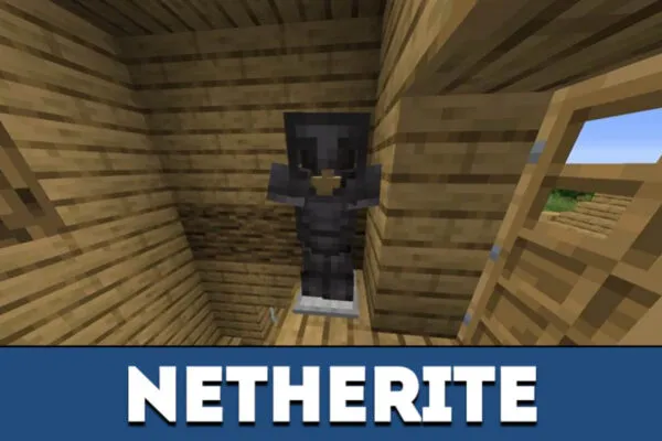 Netherite in Minecraft PE 1.16