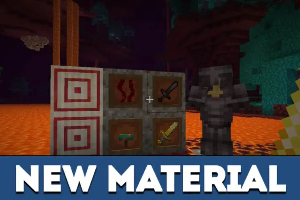 New Material in Minecraft PE 1.16