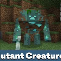 Mutant Creatures mod for Minecraft PE