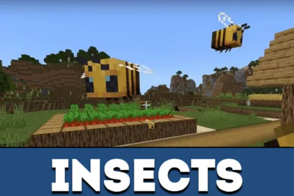 Insects in Minecraft PE 1.14