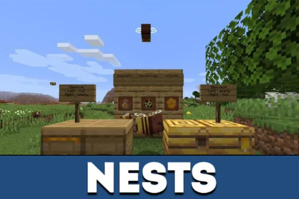 Nests in Minecraft PE 1.14