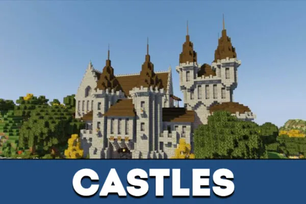 Castles in Minecraft PE