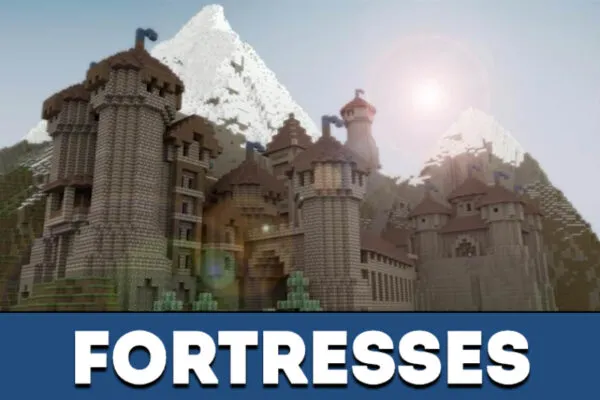 Fortresses in Minecraft PE