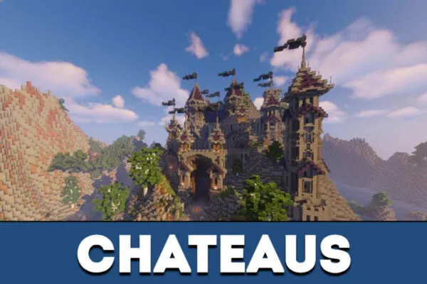 Chateaus in Minecraft PE