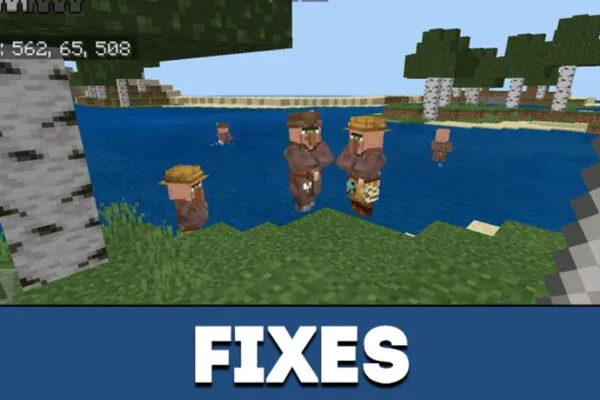 Fixes in Minecraft PE 1.15