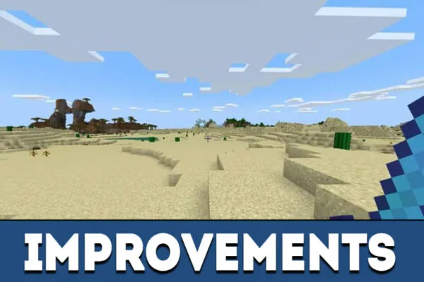 Improvements in Minecraft PE 1.15