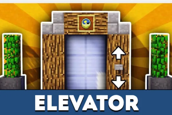 Elevator in Minecraft PE