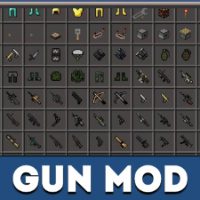 Gun Mod for Minecraft PE