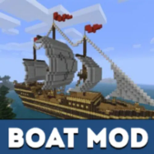 Boat Mod for Minecraft PE