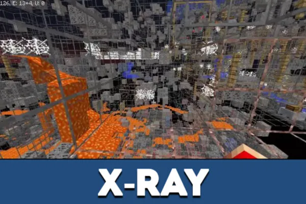 X-ray in Minecraft PE