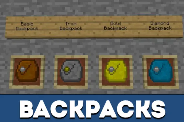 Backpacks in MCPE