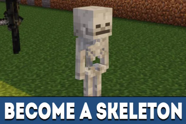 Skeleton from Morph mod for Minecraft PE