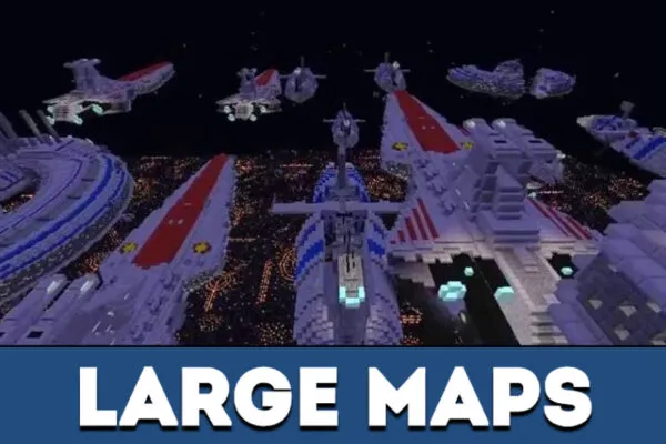 Large Maps in Minecraft PE