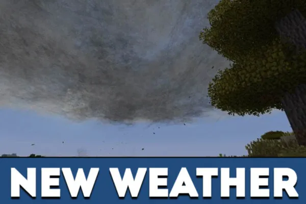 New weather in Minecraft PE