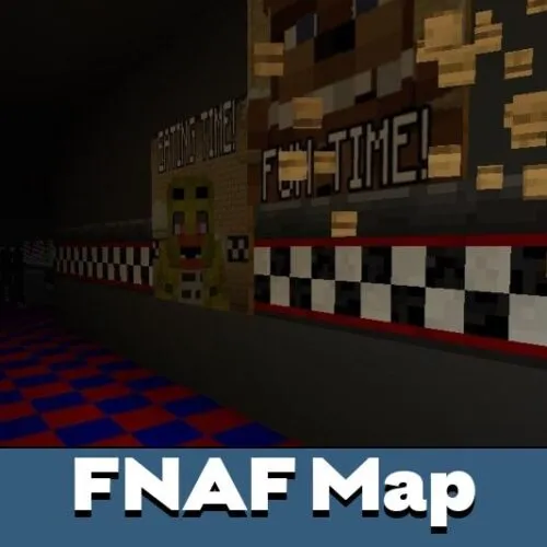 FNAF Map for Minecraft PE