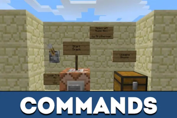 Commands in MCPE 1.12