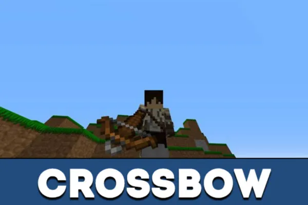 Crossbow in Minecraft PE 1.8