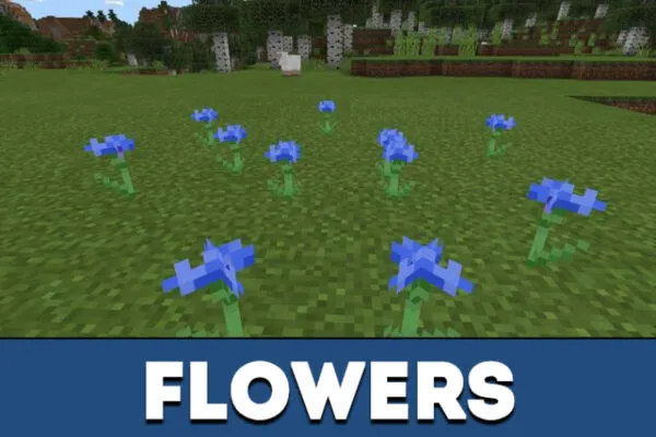 Flowers in MCPE 1.9