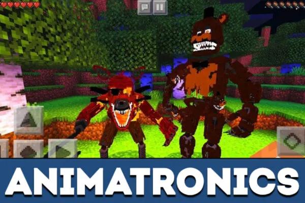 Animatronics in MCPE