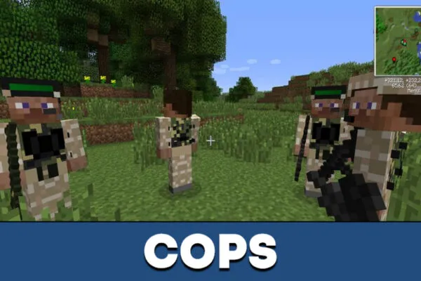 Cops in MCPE