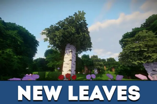 New leaves in MCPE