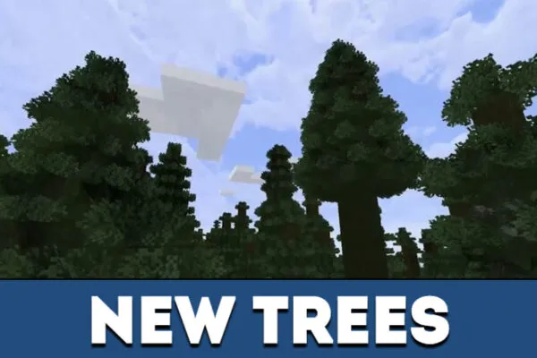 New trees in MCPE