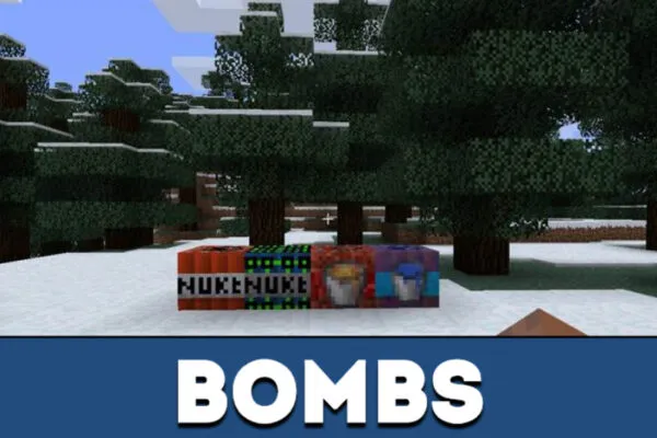 Bombs in MCPE