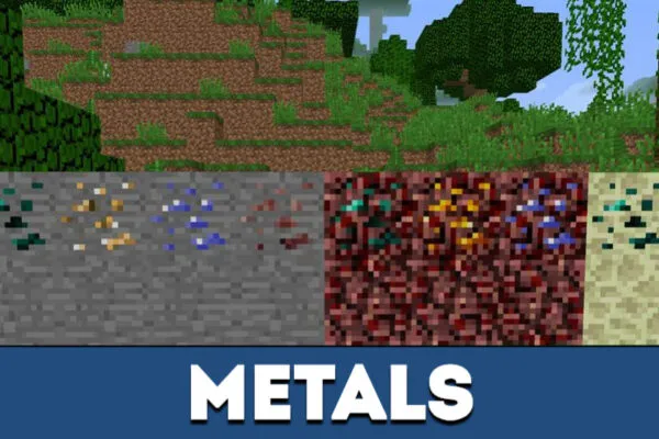 Metals in MCPE