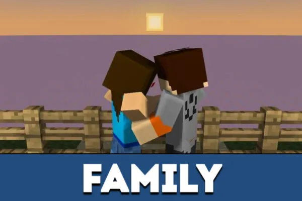 Family mod for Minecraft PE