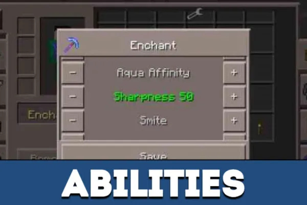 Abilities in MCPE