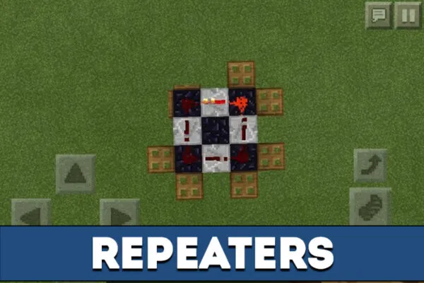 Repeaters in MCPE