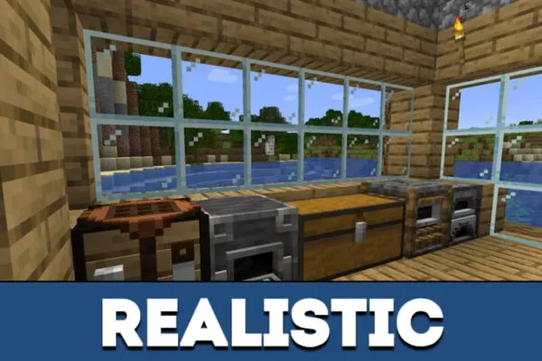 Realistic textures in MCPE