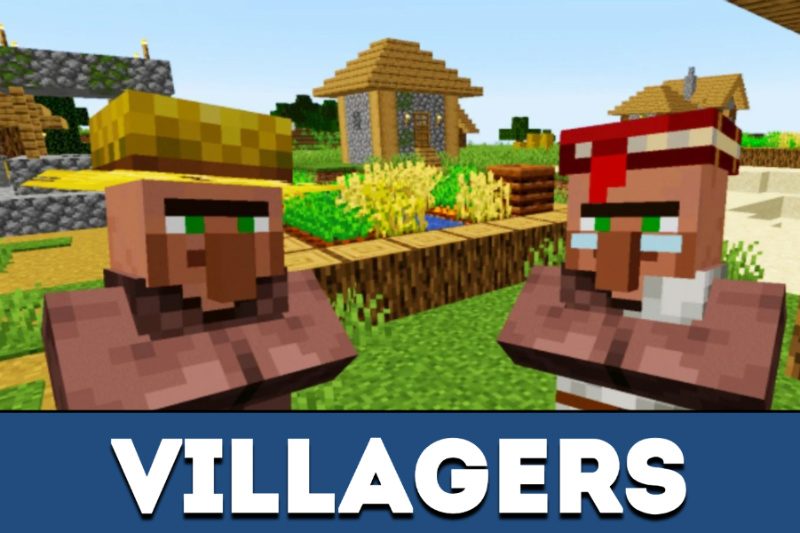 Download Minecraft PE 1.8.1 apk free: Village & Pillage