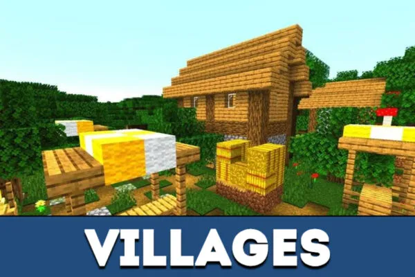 Villages in Minecraft PE 1.11