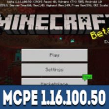 Download Minecraft Pe 1 16 100 50 Apk Free Nether Update