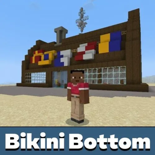 Bikini Bottom Map for Minecraft PE