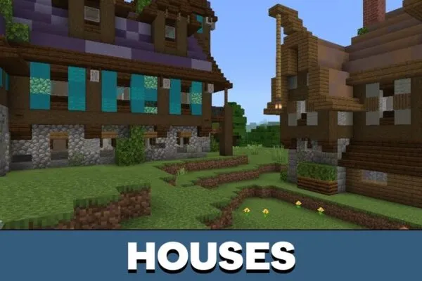 House from Town Map for Minecraft PE