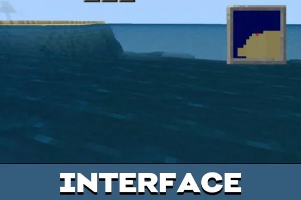 Interface from Map Mod for Minecraft PE