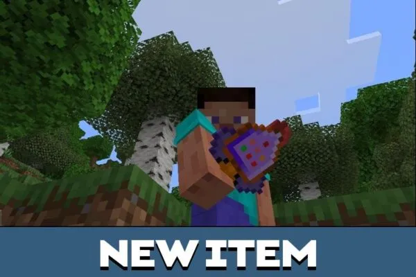 New Item from Commands Mod for Minecraft PE