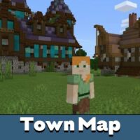 Town Map for Minecraft PE