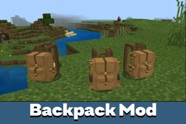 Download Backpack mod for Minecraft PE