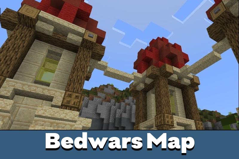 Small Bedwars Map 1.17.1 for Minecraft 