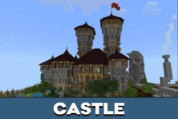 Castle from Village Maps for Minecraft PE