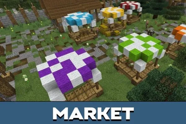 Market from Village Maps for Minecraft PE