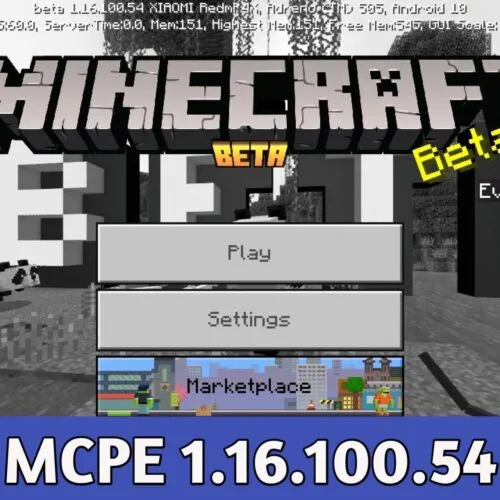 Minecraft PE 1.16.100.54