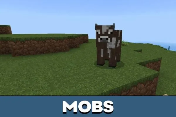 Mobs from Natural Texture Pack for Minecraft PE