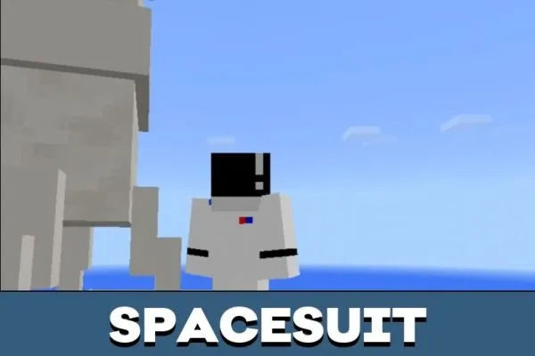 Spacesuit from Space Mod for Minecraft PE